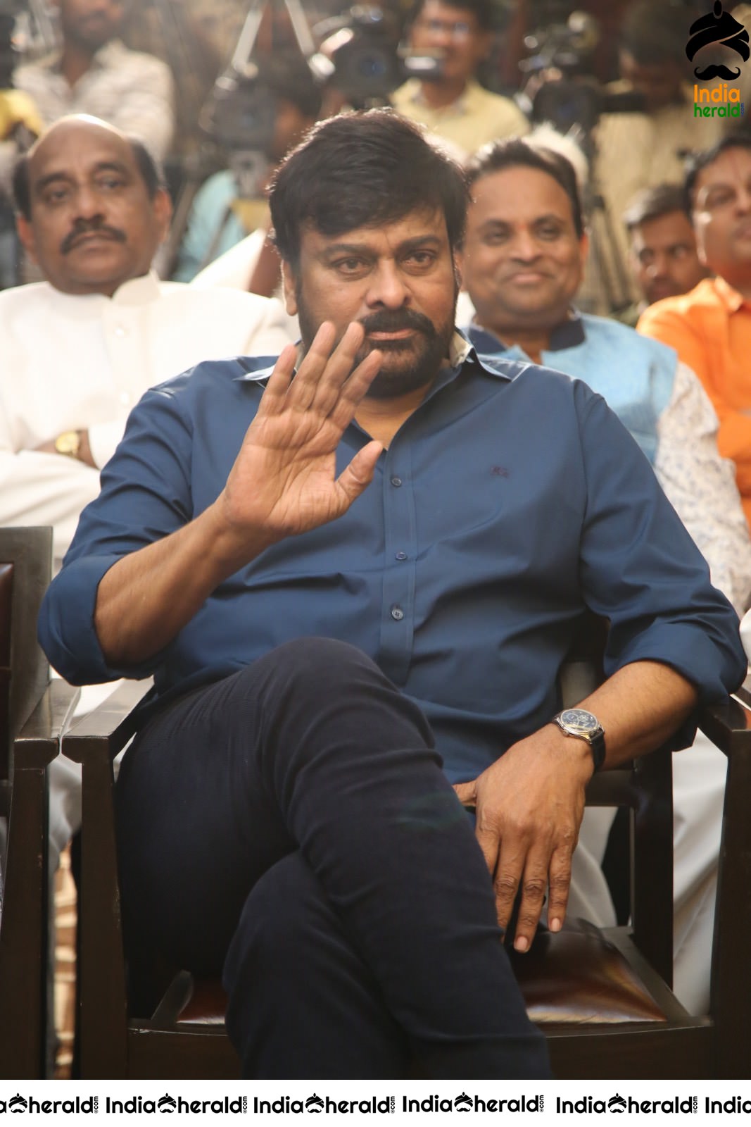 Latest Clicks of Actor Chiranjeevi from MAA Diary Launch Set 1