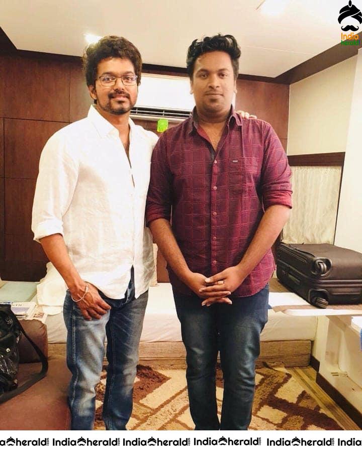 Latest Clicks of Actor Vijay after wrapping up Master movie