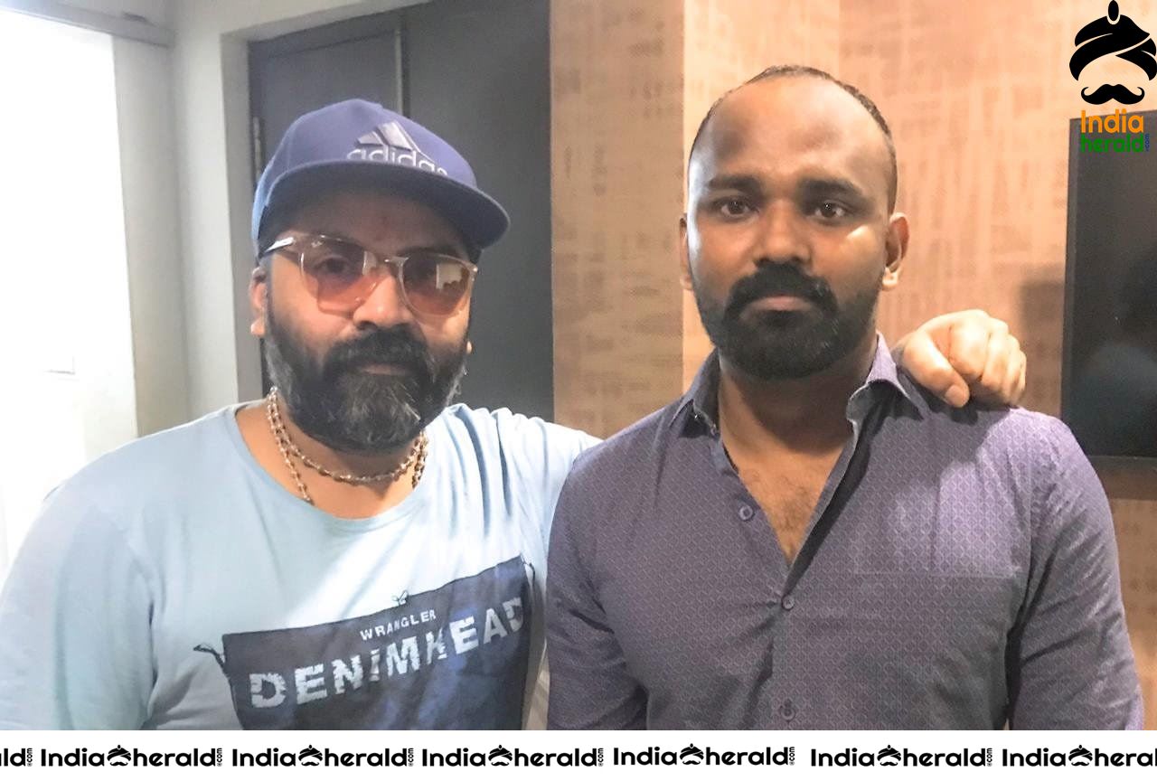 Latest Photo of Simbhu aka STR after his Sabarimala Darshan