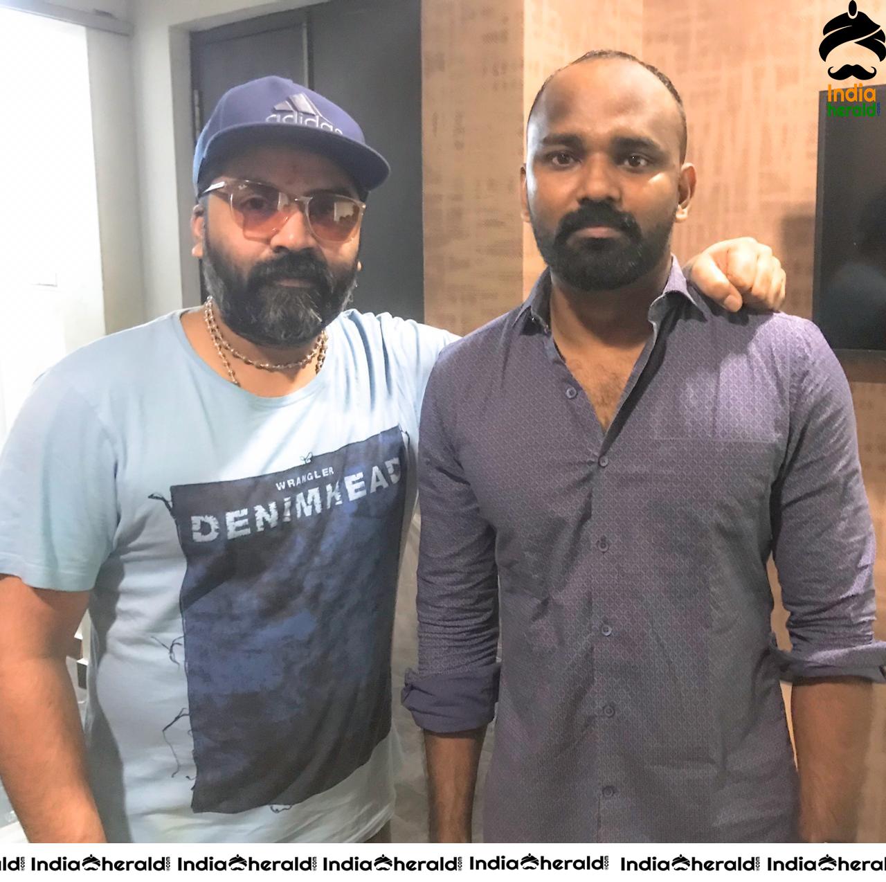 Latest Photo of Simbhu aka STR after his Sabarimala Darshan