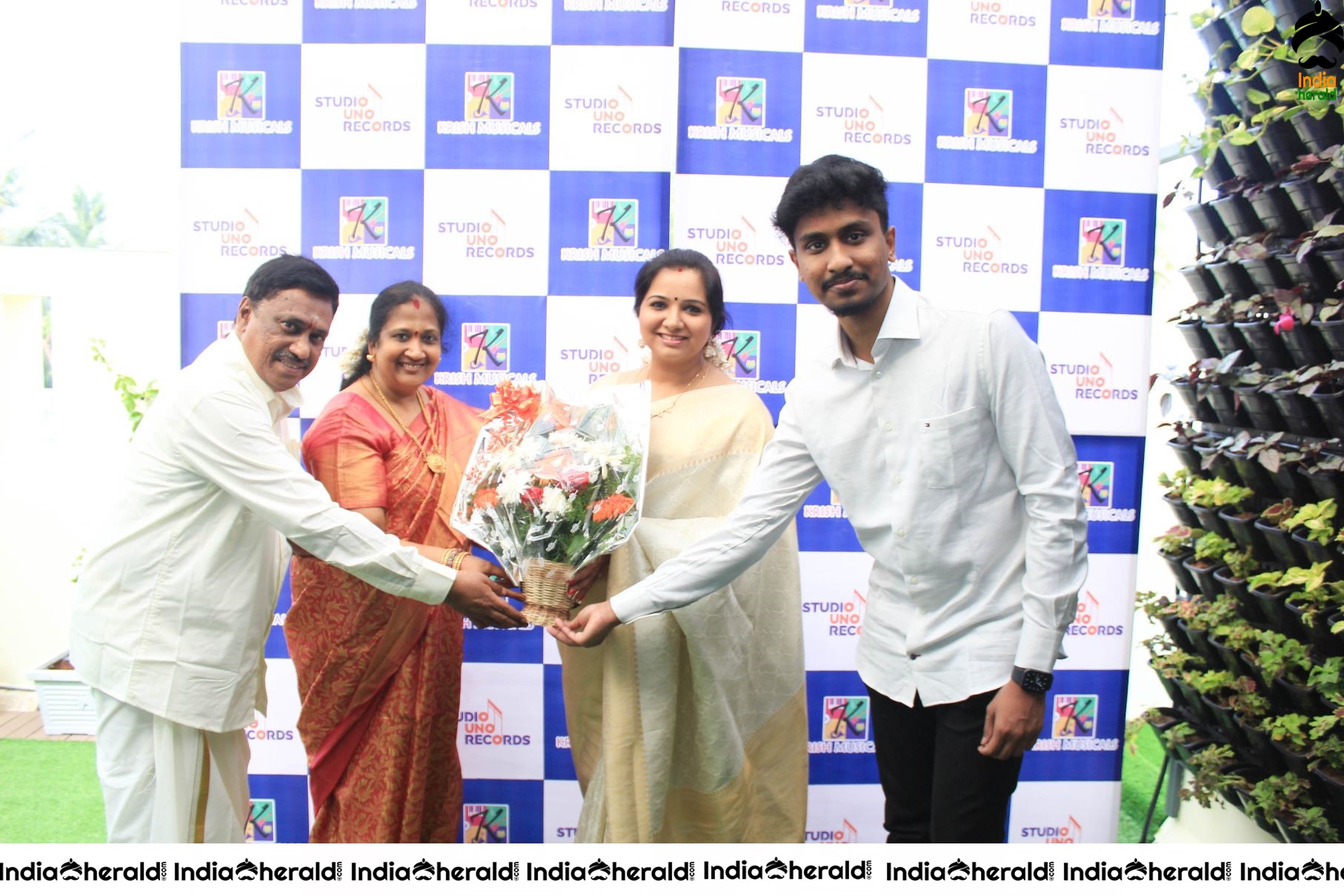 Launch of Studio UNO Records By Music Director SS Thaman and Singer Mahathi