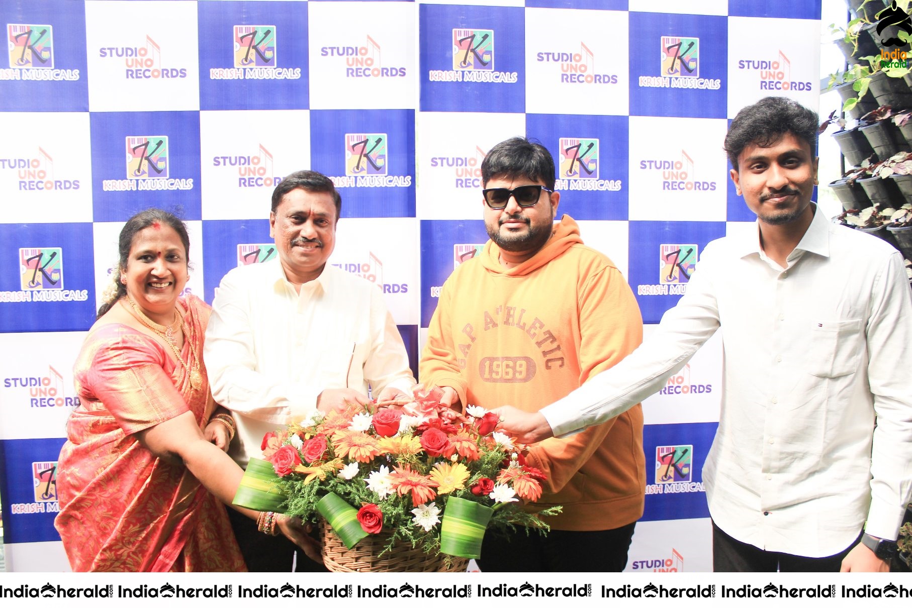 Launch of Studio UNO Records By Music Director SS Thaman and Singer Mahathi