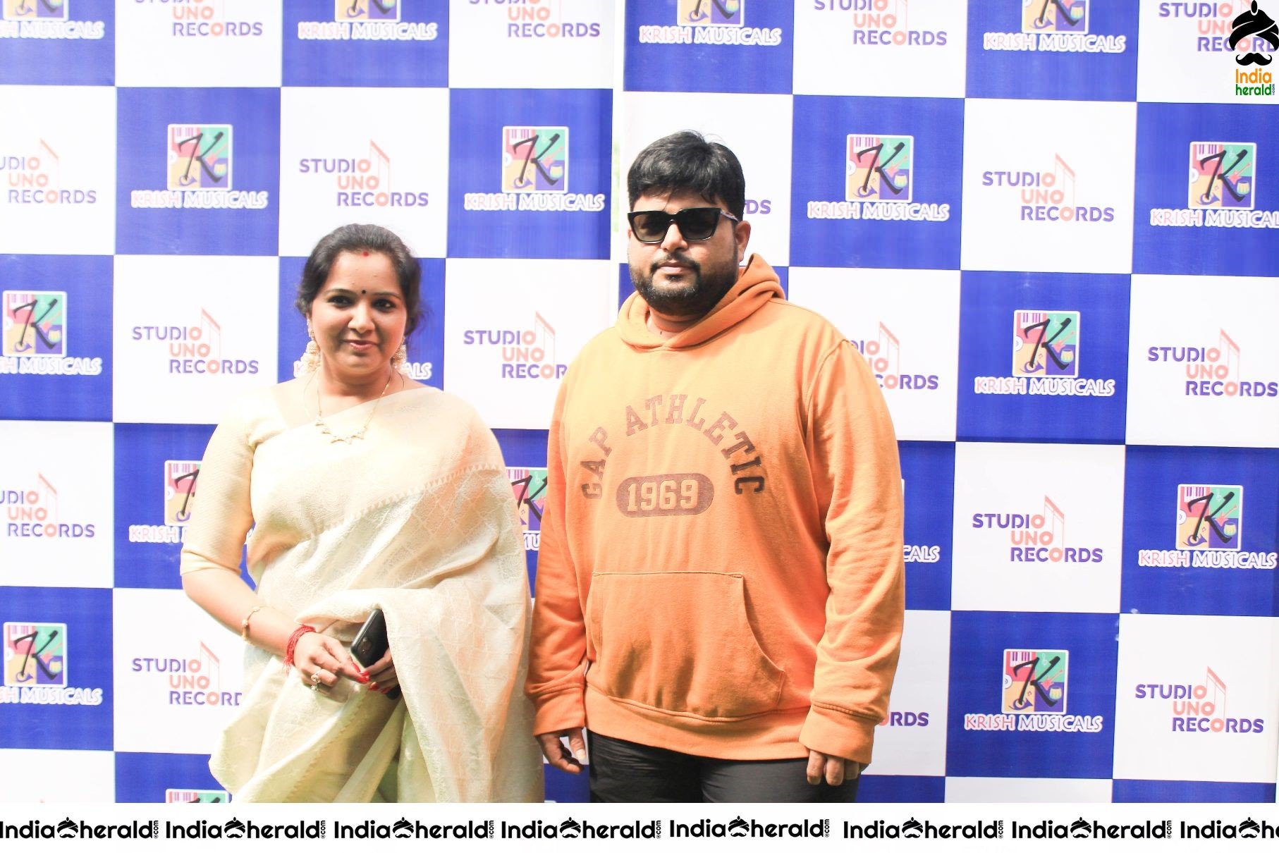 Launch of Studio UNO Records By Music Director SS Thaman and Singer Mahathi