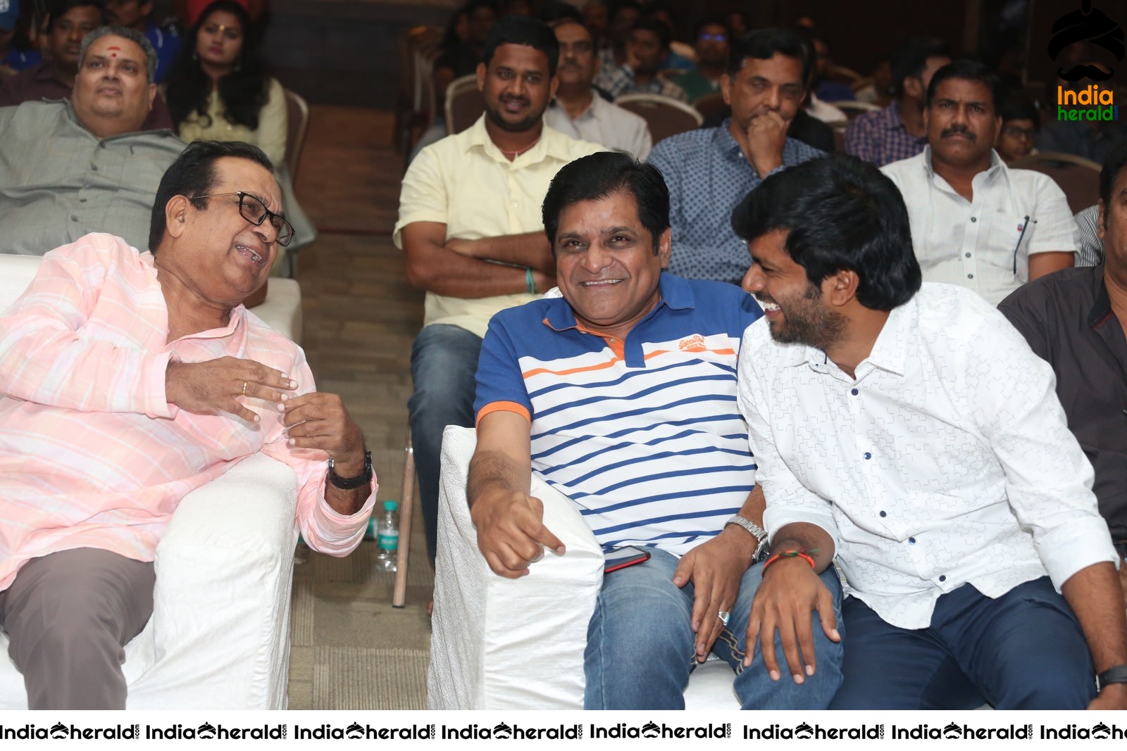 Legendary Comedy Actors Brahmanandam and Ali share a light moment