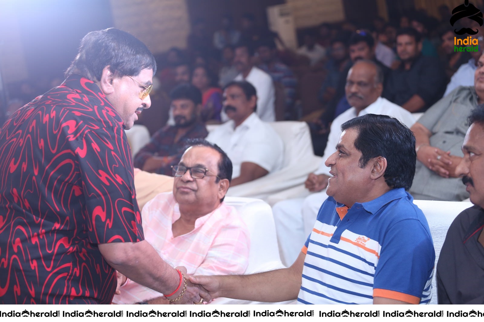 Legendary Comedy Actors Brahmanandam and Ali share a light moment