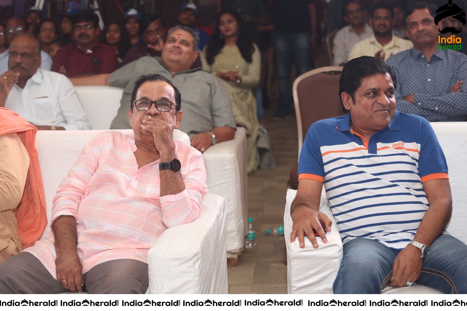 Legendary Comedy Actors Brahmanandam and Ali share a light moment