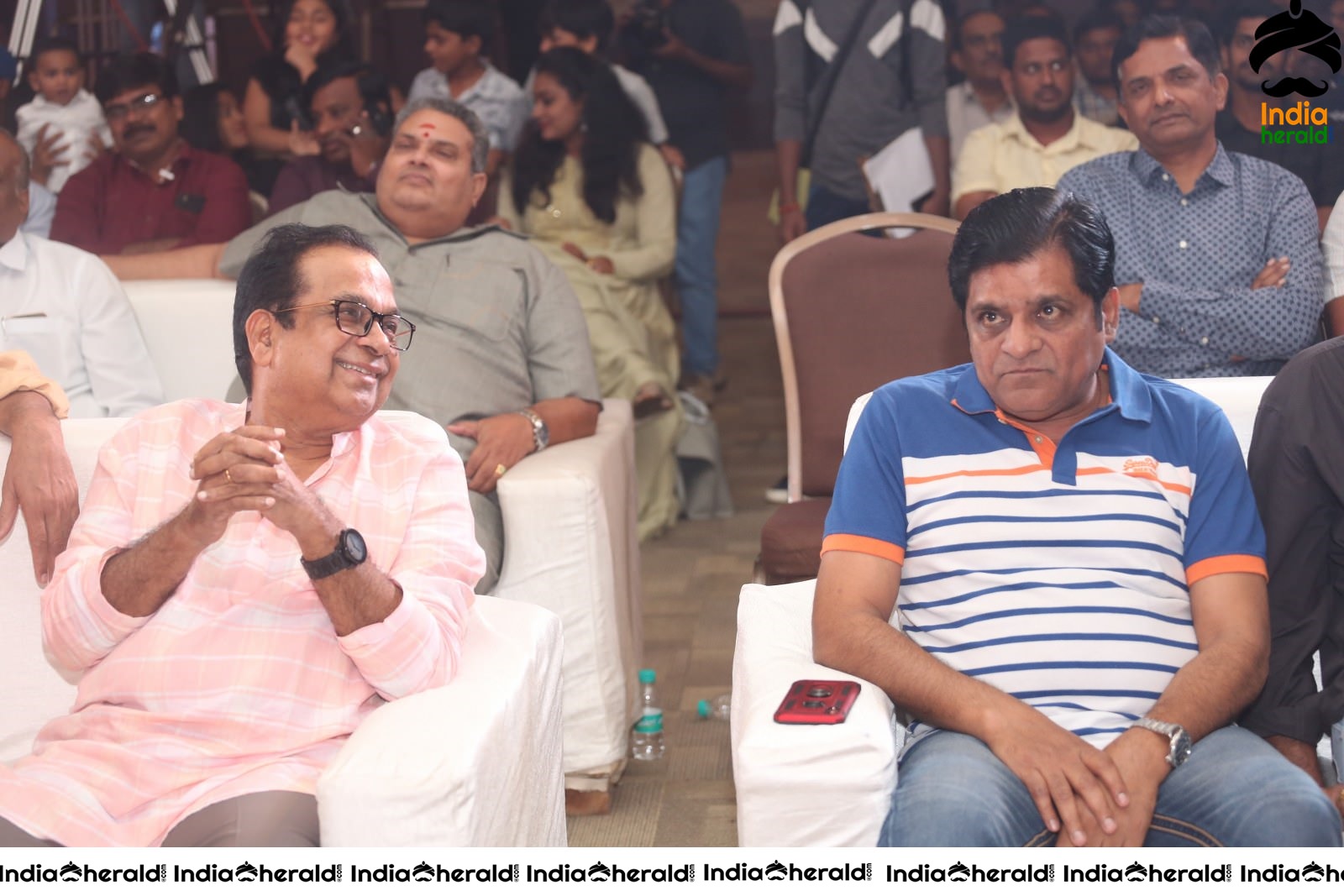 Legendary Comedy Actors Brahmanandam and Ali share a light moment