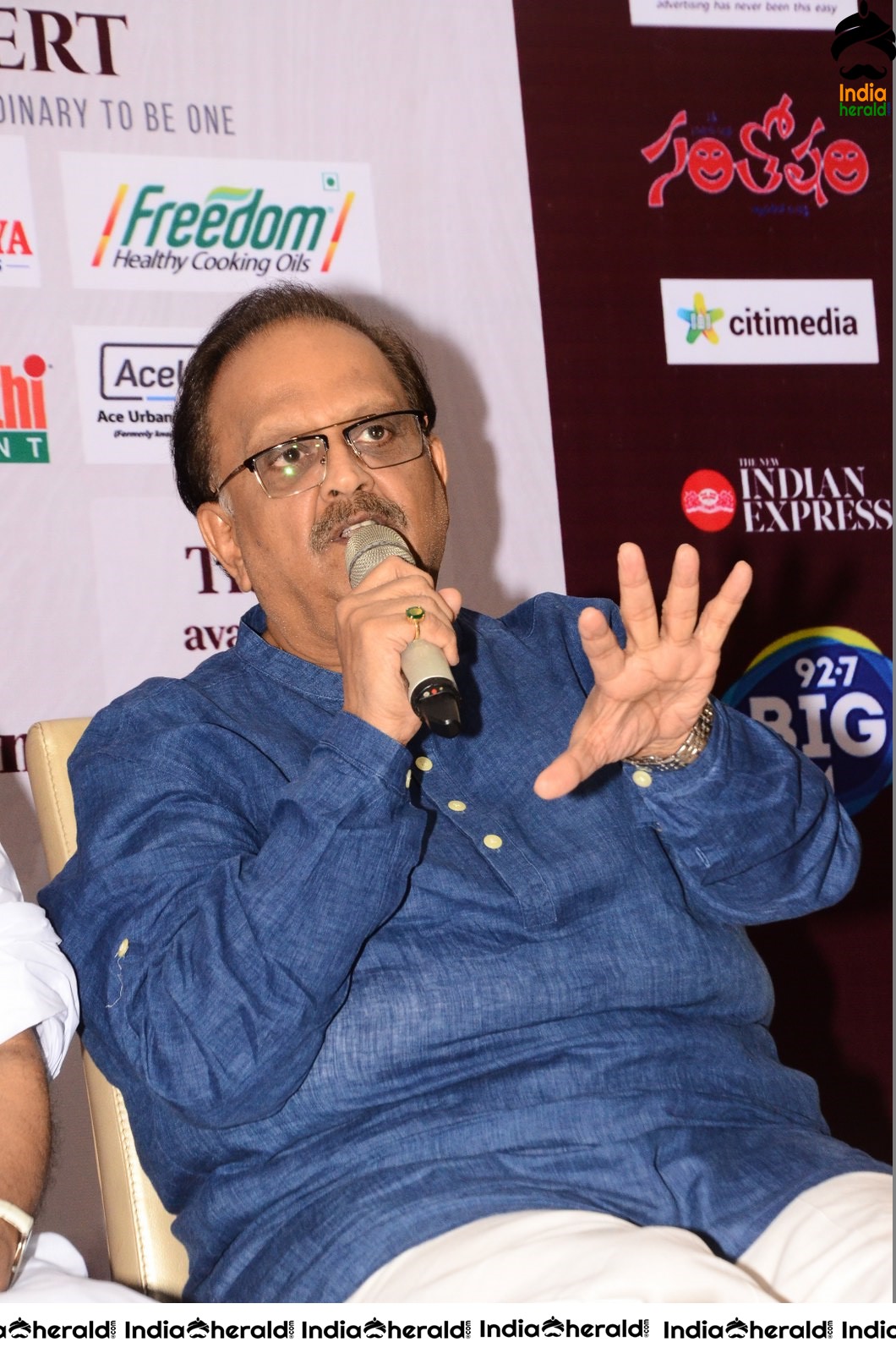 Legendary Singer S P Balasubramaniam Latest Photos Set 2