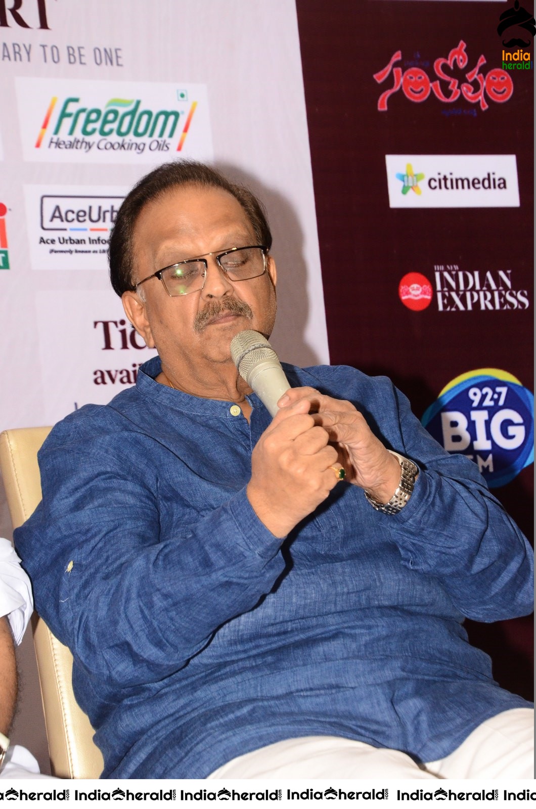 Legendary Singer S P Balasubramaniam Latest Photos Set 2