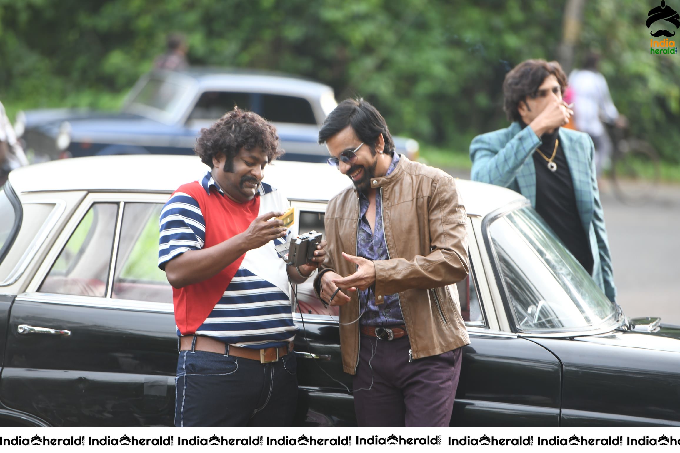 Mass Maharaja Ravi Teja Disco Raja Working stills