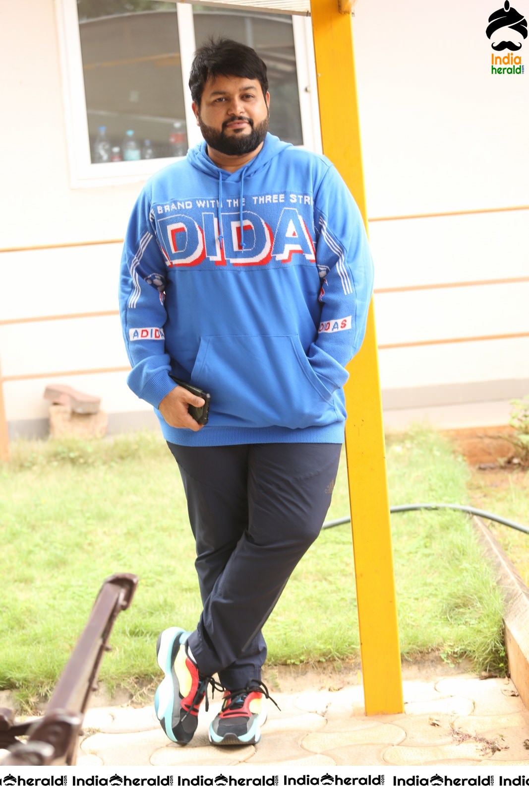 Music Composer SS Thaman Interview Stills Set 1