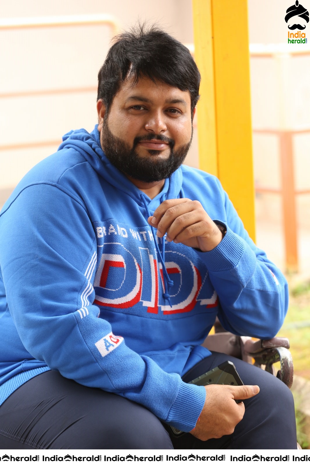 Music Composer SS Thaman Interview Stills Set 2