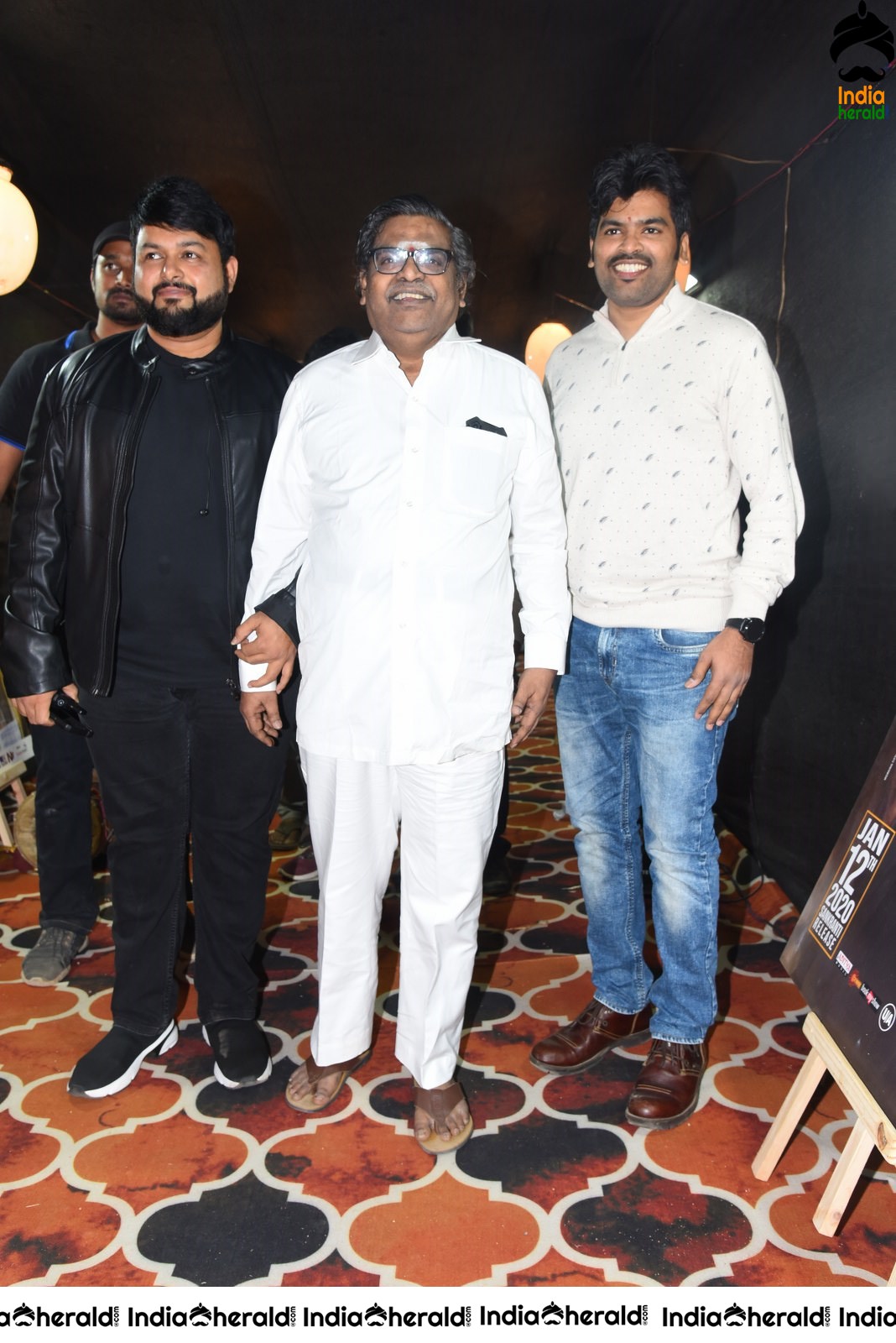 Music Director SS Thaman and Director Trivikram Srinivas enters Ala Vaikunthapurramuloo Musical Concert