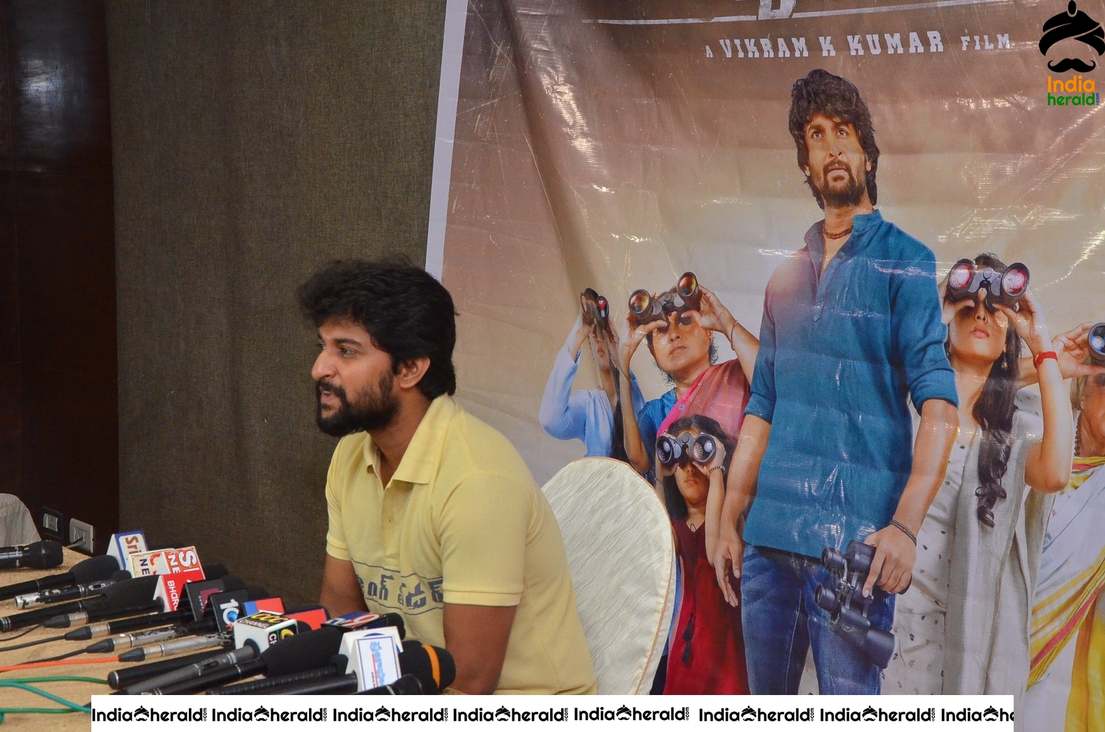 Nani At Gang Leader Press Meet In Rajmundry Set 1