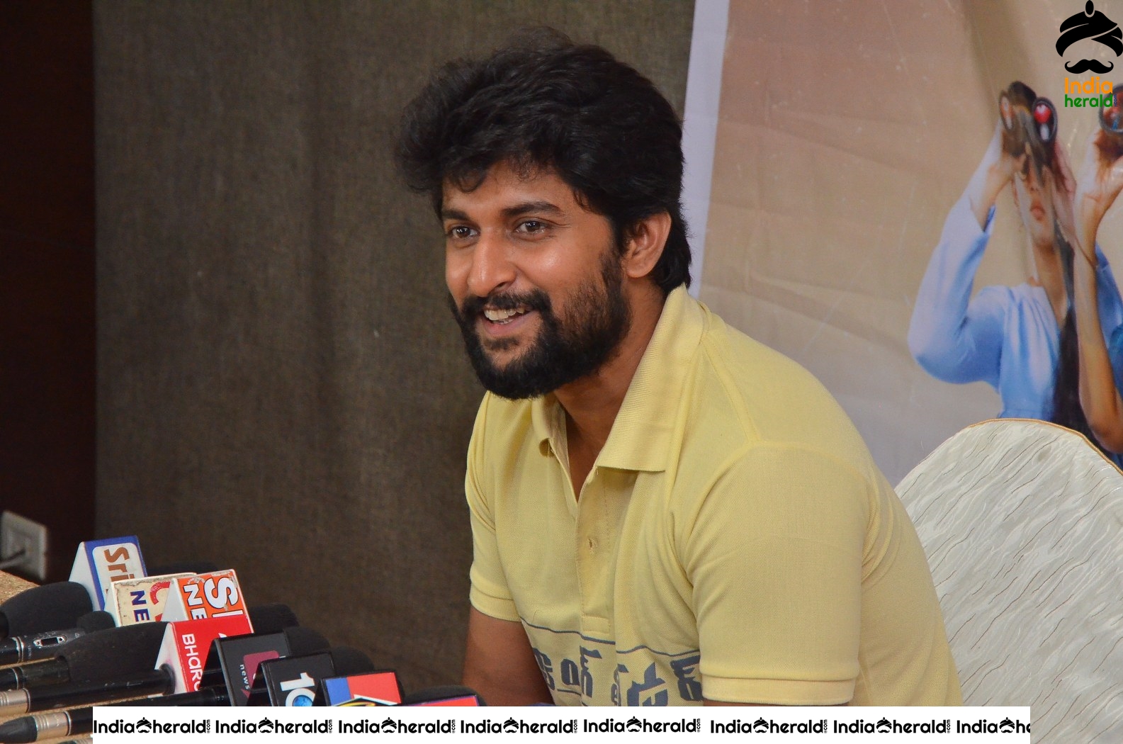 Nani At Gang Leader Press Meet In Rajmundry Set 1