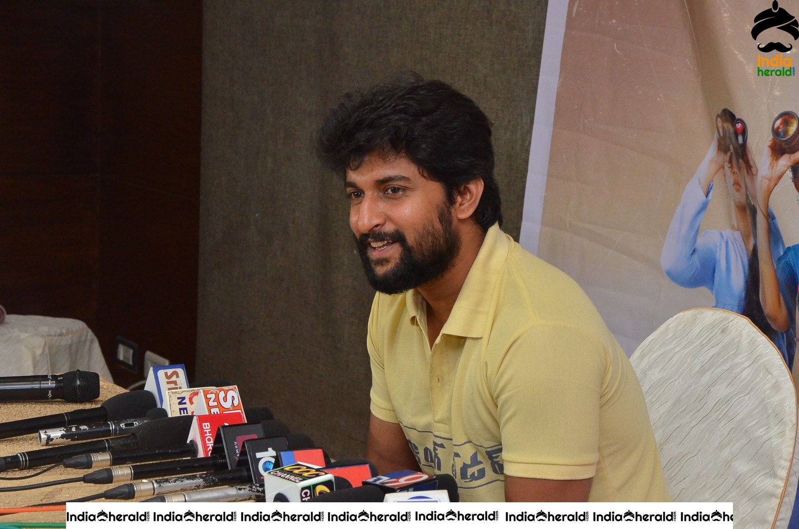 Nani At Gang Leader Press Meet In Rajmundry Set 1