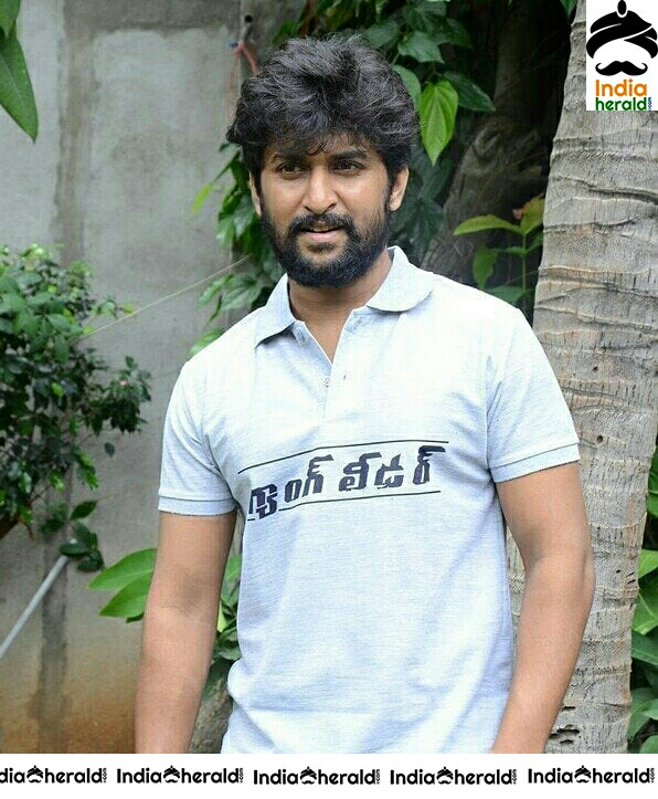 Nani Stills From Gang Leader Movie Interview