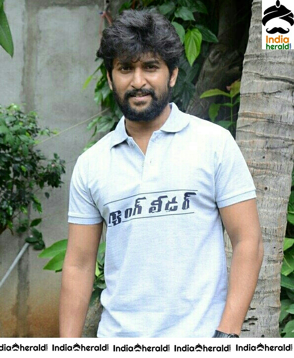 Nani Stills From Gang Leader Movie Interview