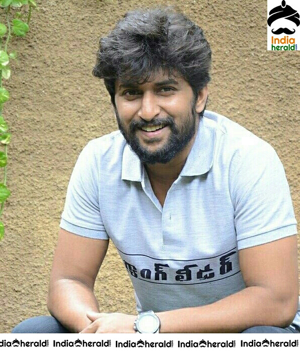 Nani Stills From Gang Leader Movie Interview