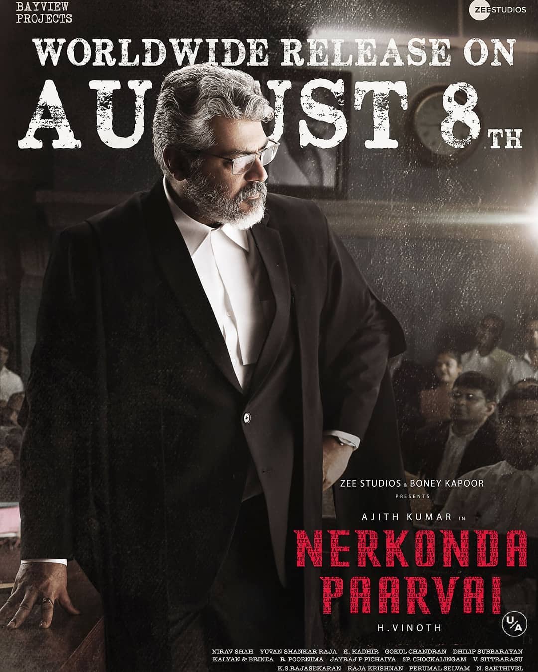 Nerkonda Paarvai Posters And Movie Stills