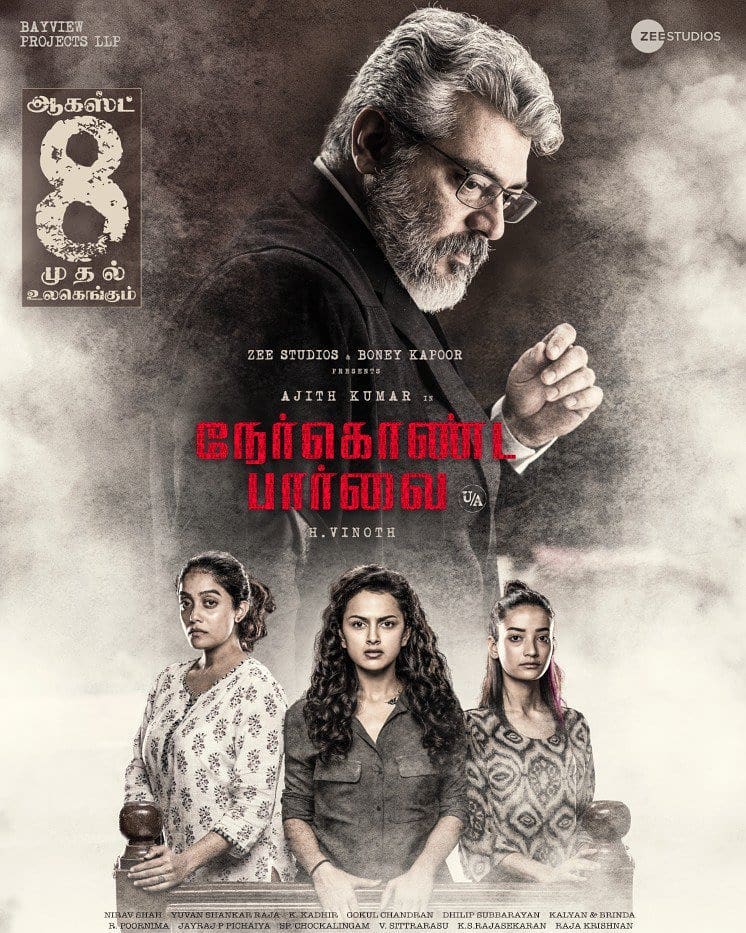 Nerkonda Paarvai Posters And Movie Stills
