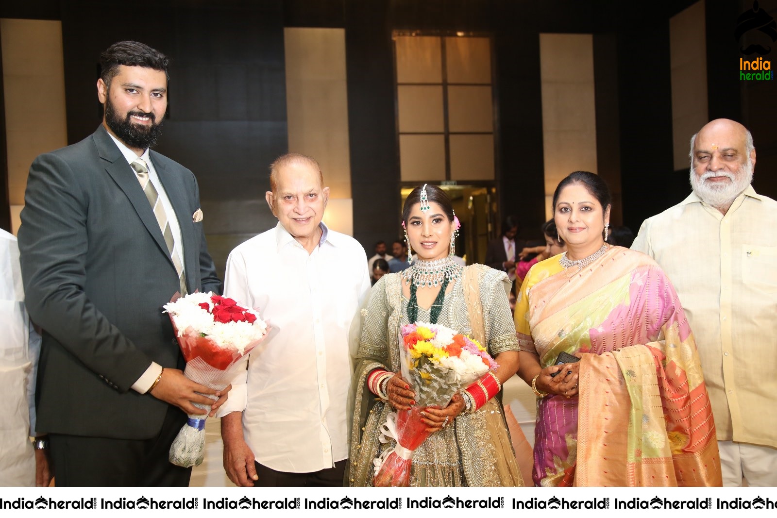 Nihar Kapoor and Amrita Wedding Reception Photos Set 2