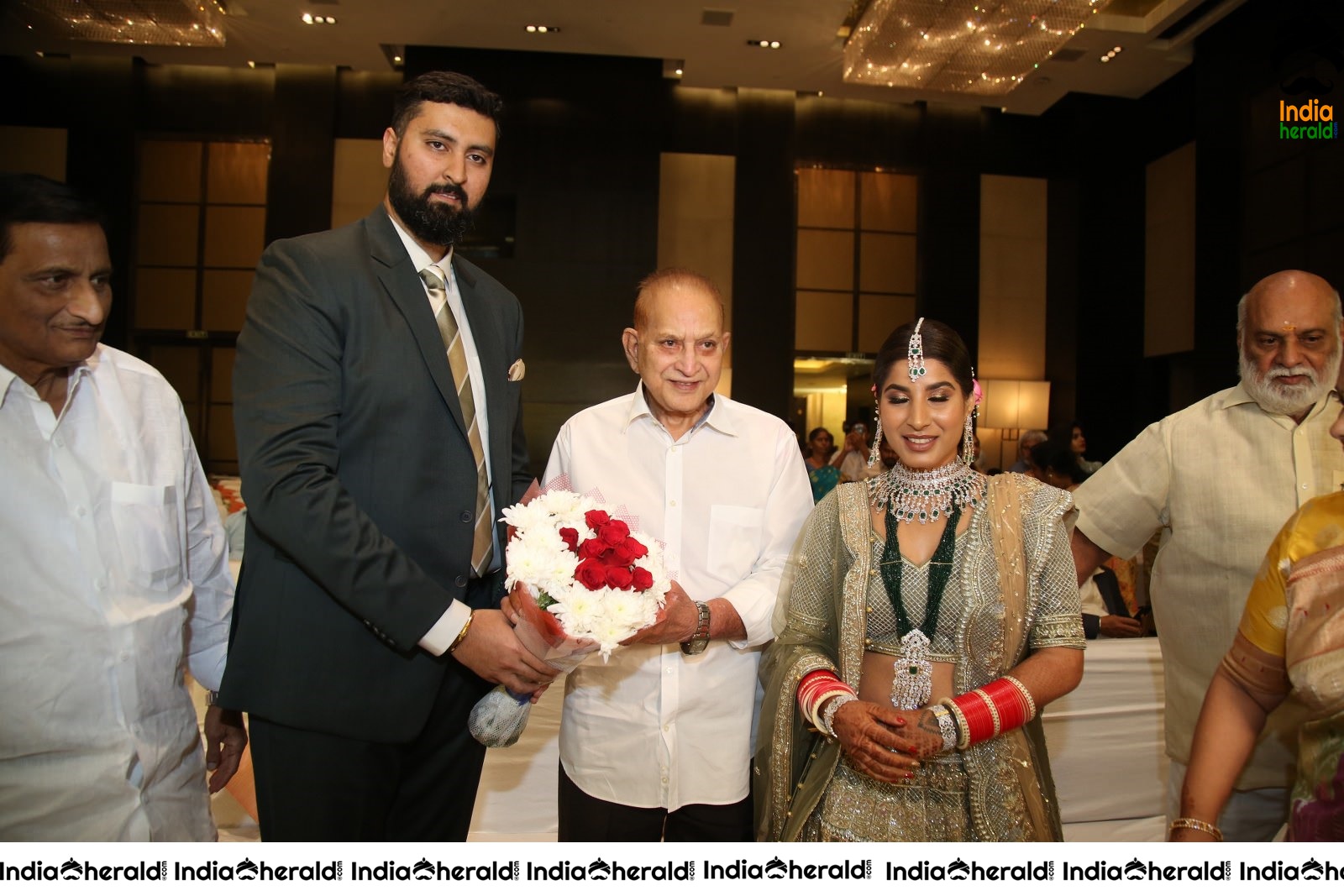 Nihar Kapoor and Amrita Wedding Reception Photos Set 2