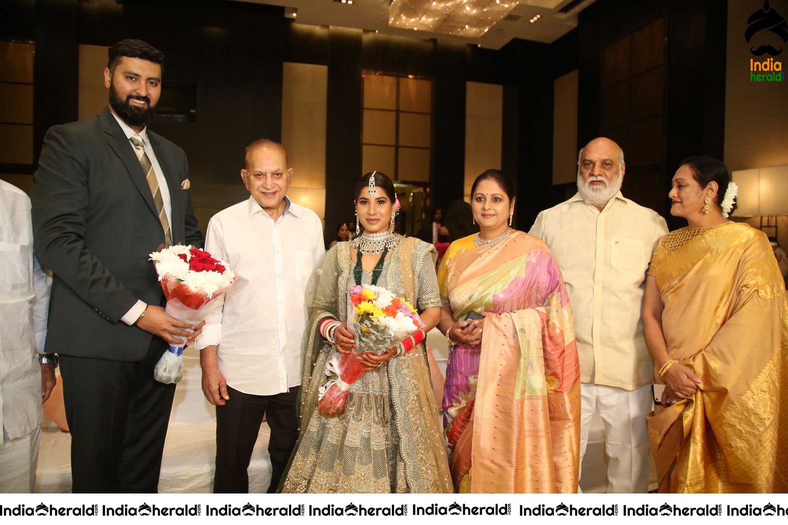 Nihar Kapoor and Amrita Wedding Reception Photos Set 2