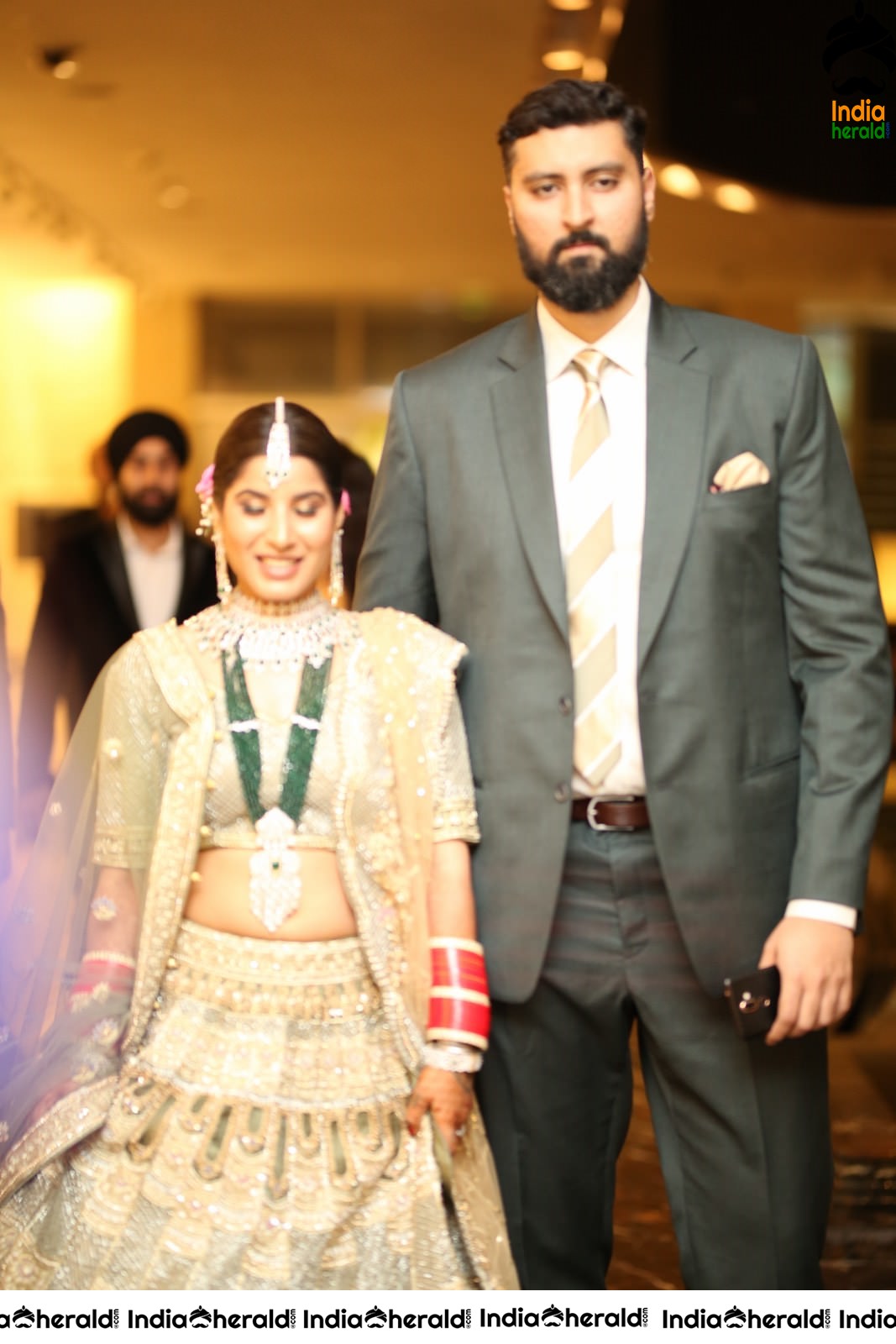 Nihar Kapoor and Amrita Wedding Reception Photos Set 2