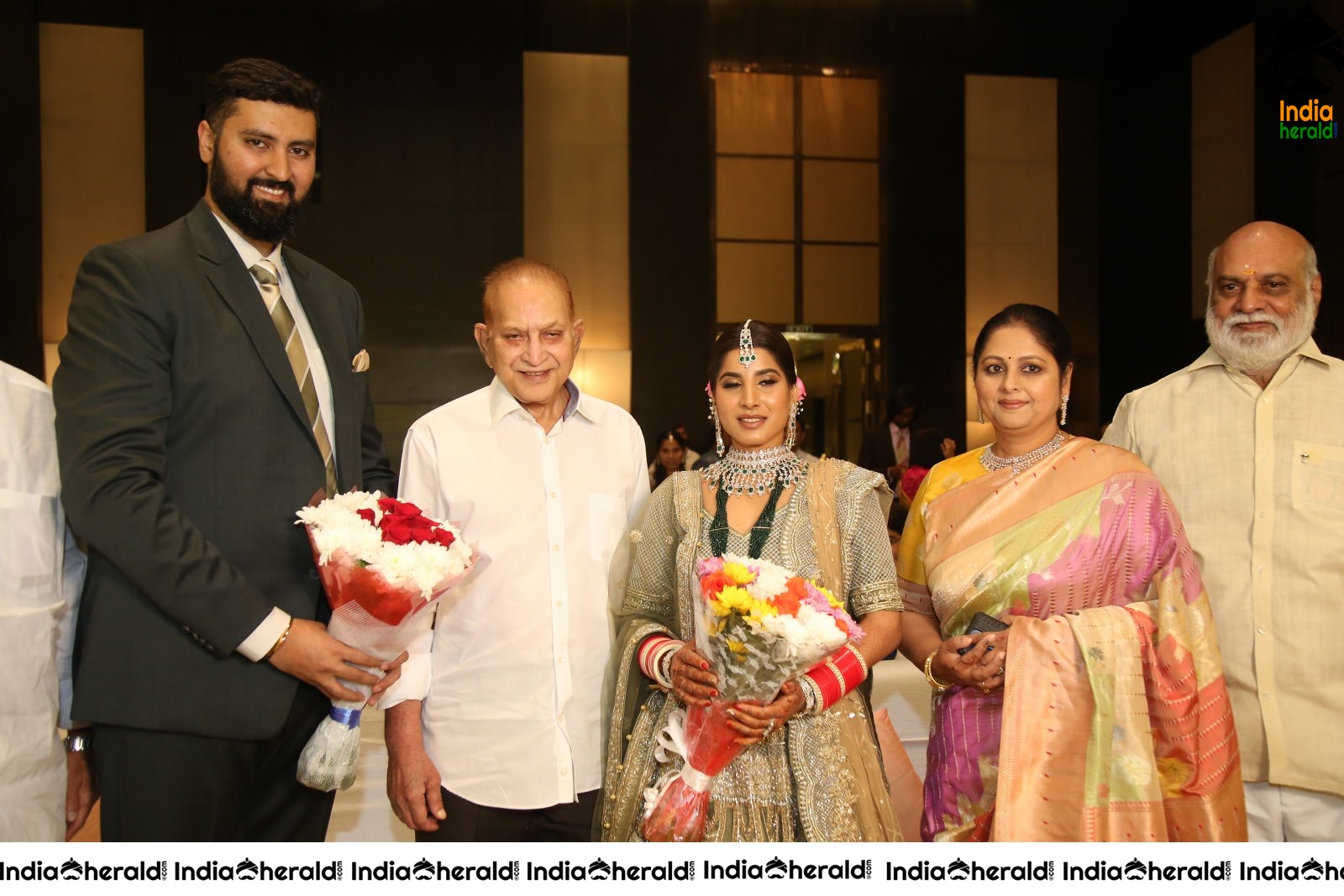 Nihar Kapoor and Amrita Wedding Reception Photos Set 2