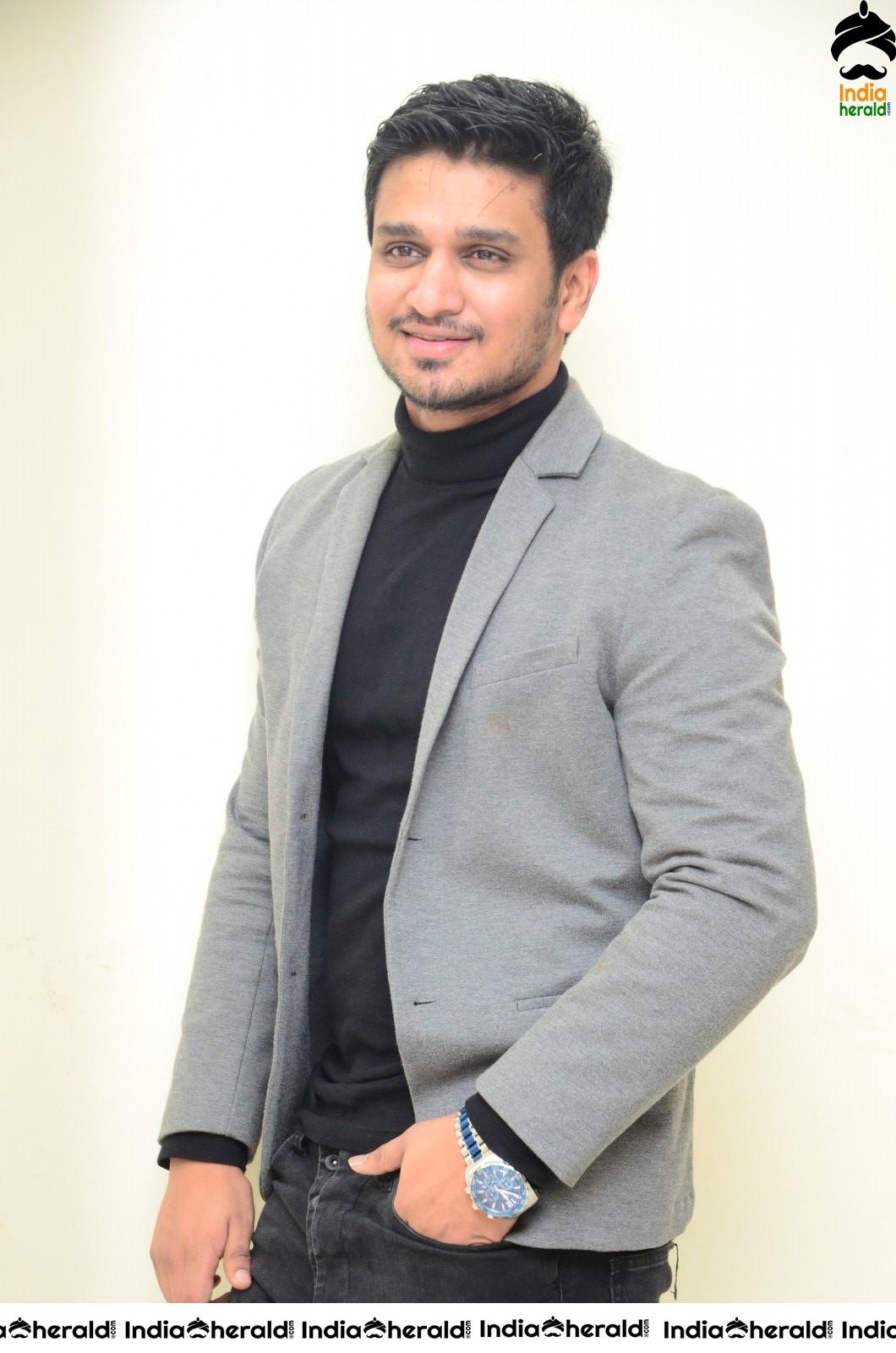 Nikhil Siddharth Interview Stills Set 2