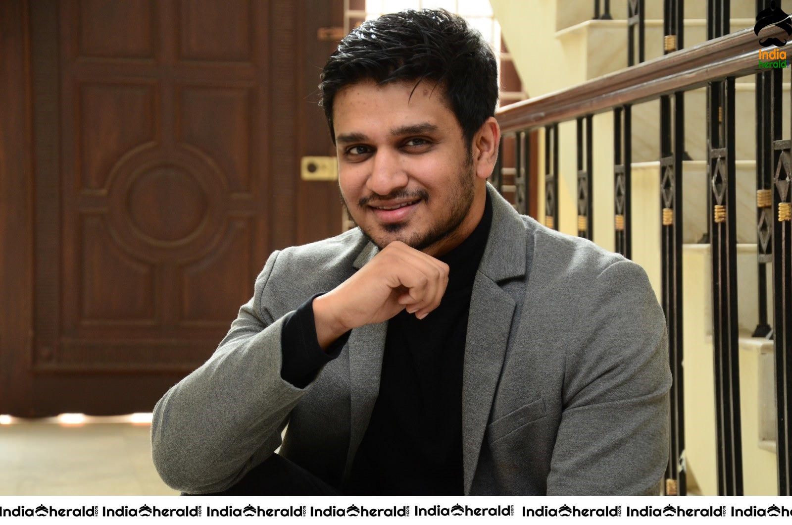 Nikhil Siddharth Interview Stills Set 2