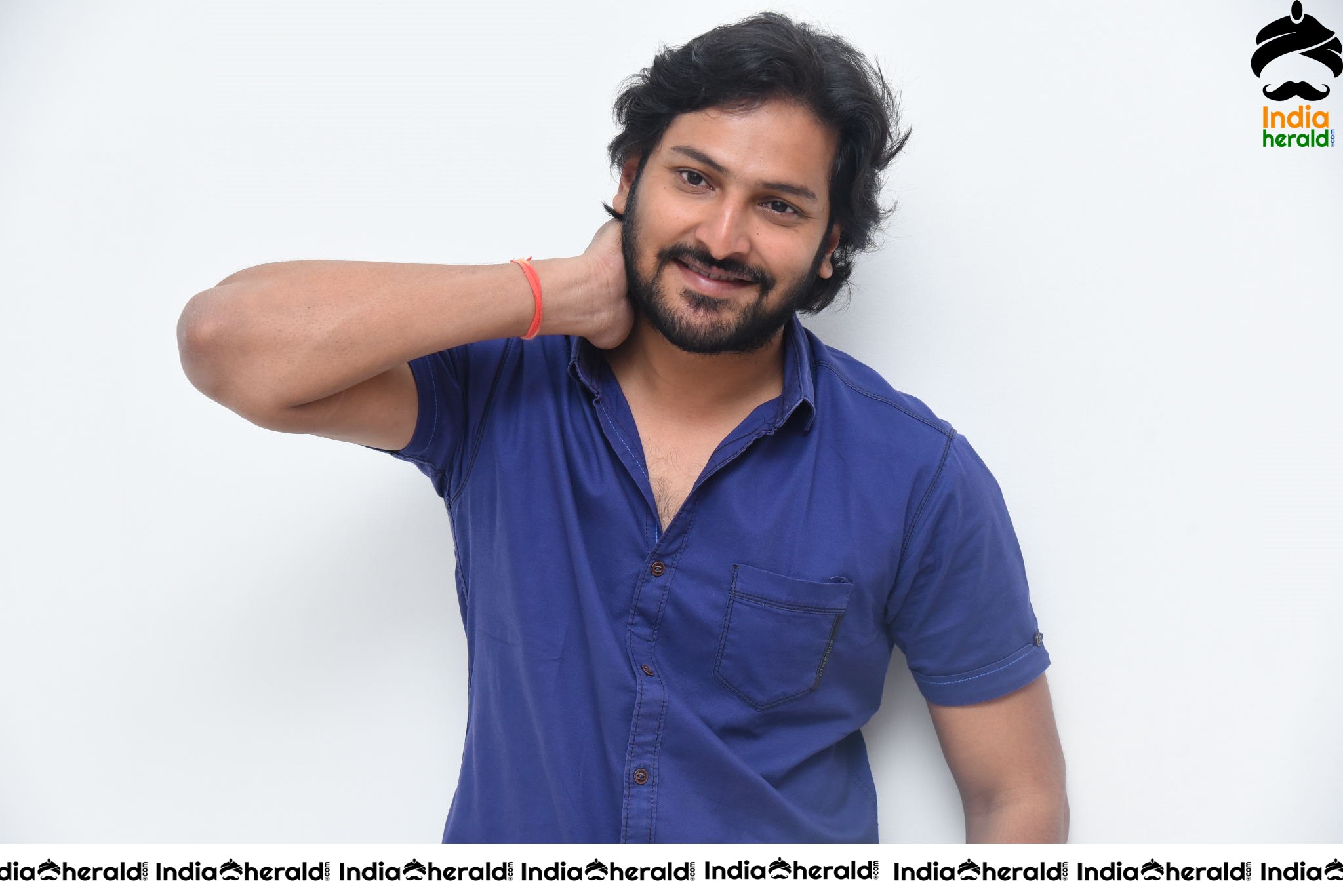 Ninnu thalachi movie Hero Vamsi interview Stills Set 1