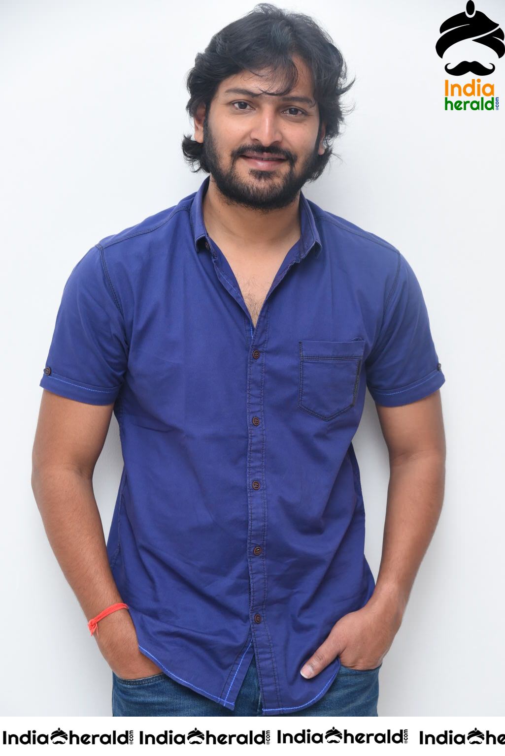 Ninnu thalachi movie Hero Vamsi interview Stills Set 1