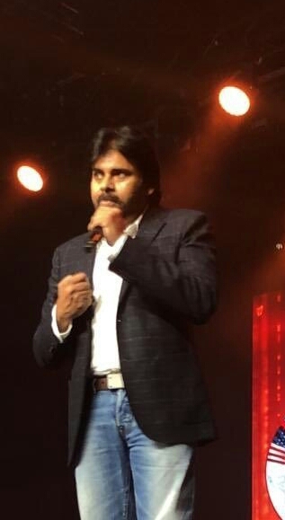 Pawan Kalyan Stills From TANA Celebrations 2019