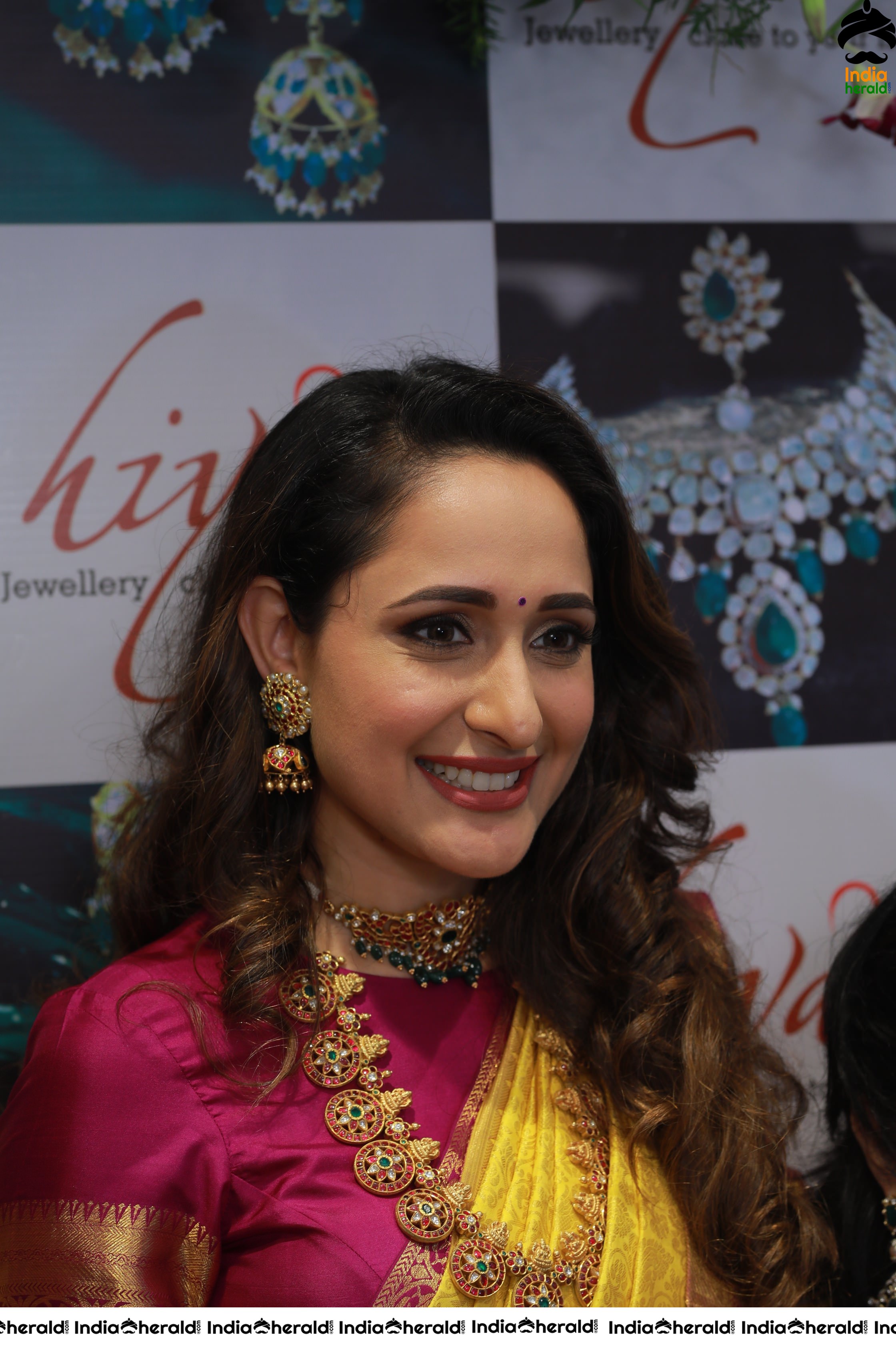 Pragya Jaiswal Solo HD Shots at Jewellery Shop Opening Set 1