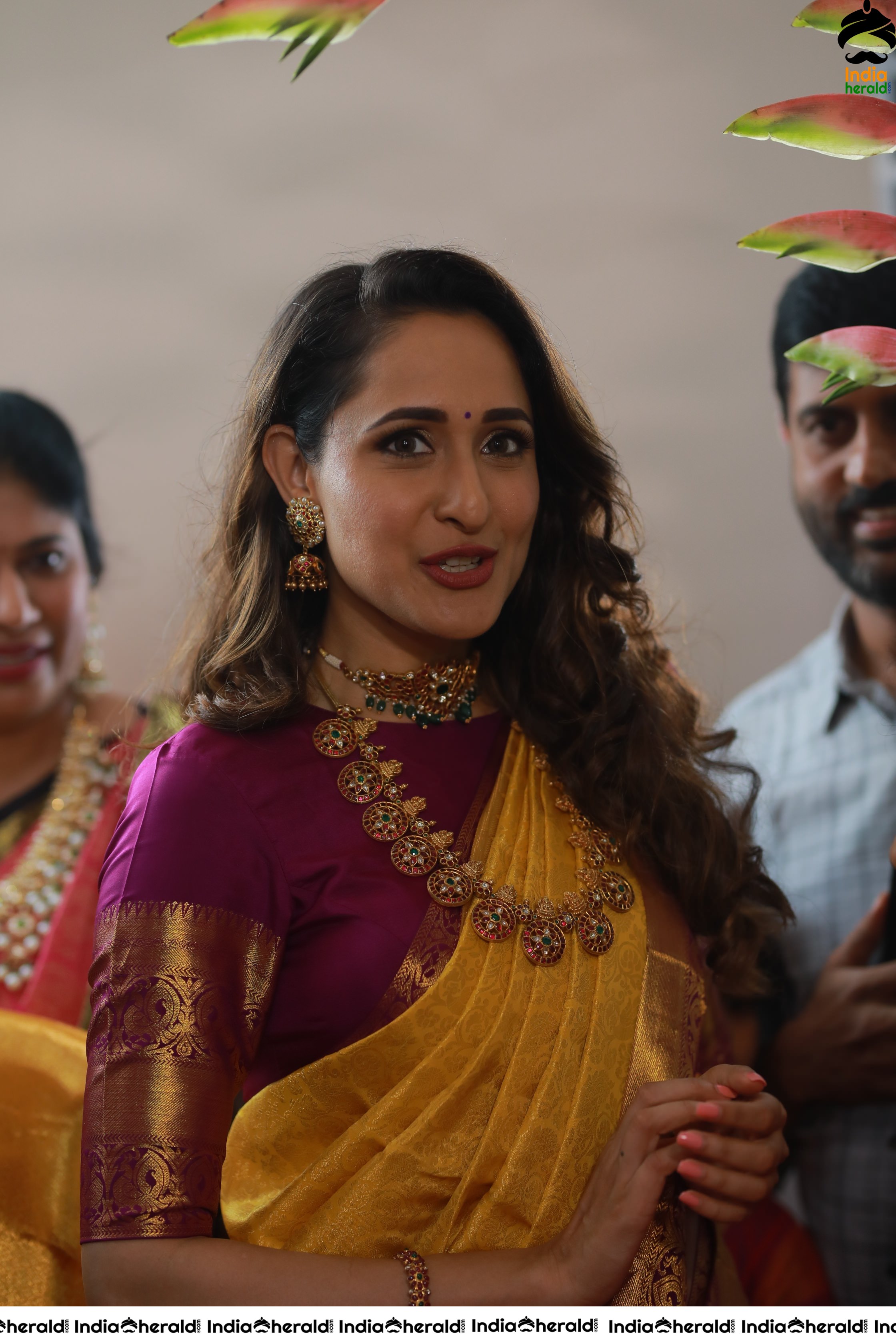 Pragya Jaiswal Solo HD Shots at Jewellery Shop Opening Set 1