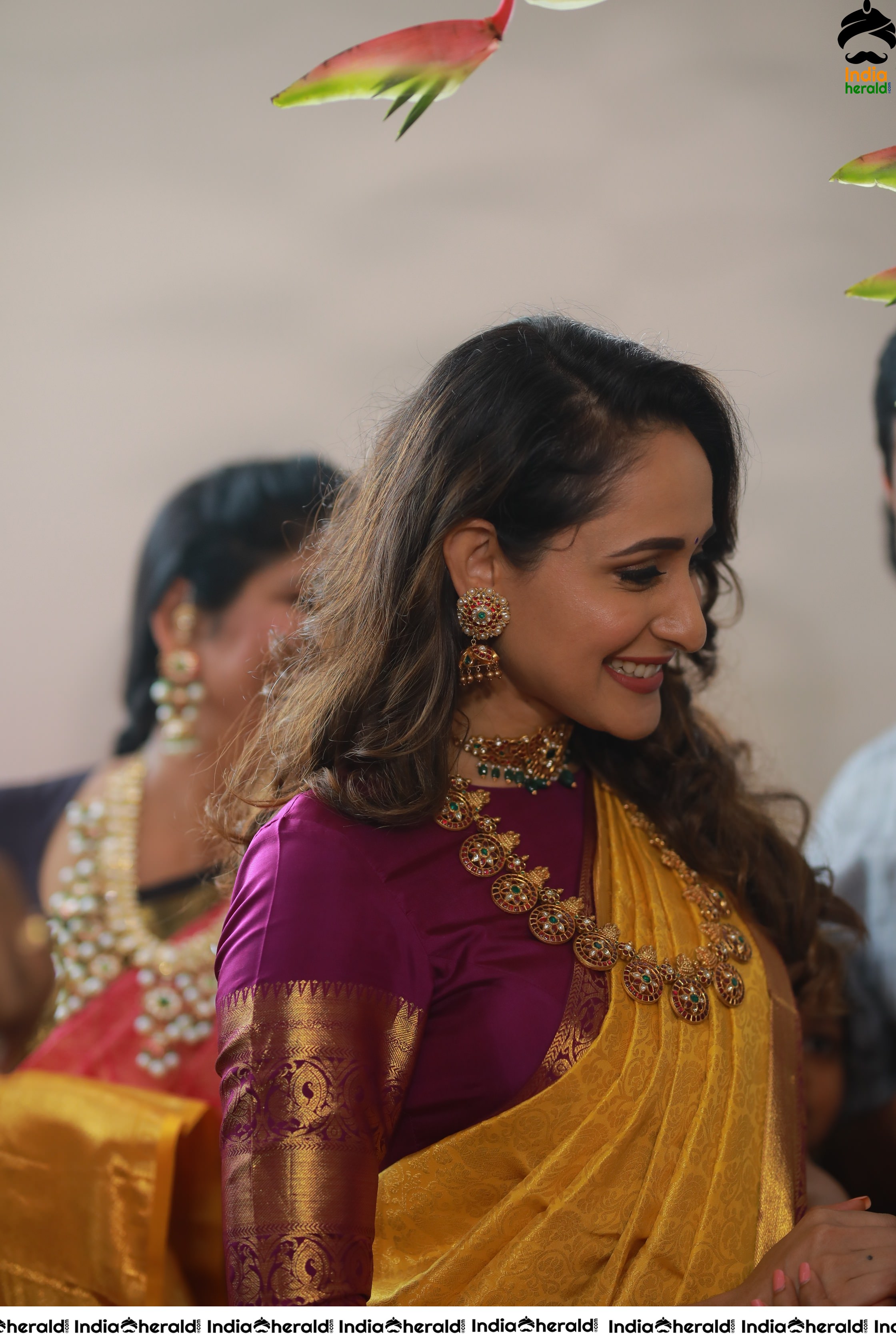 Pragya Jaiswal Solo HD Shots at Jewellery Shop Opening Set 1