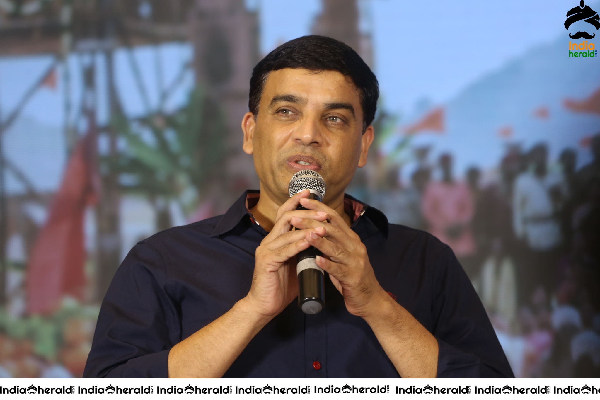 Producer Dil Raju Latest Interview Clicks during a meet