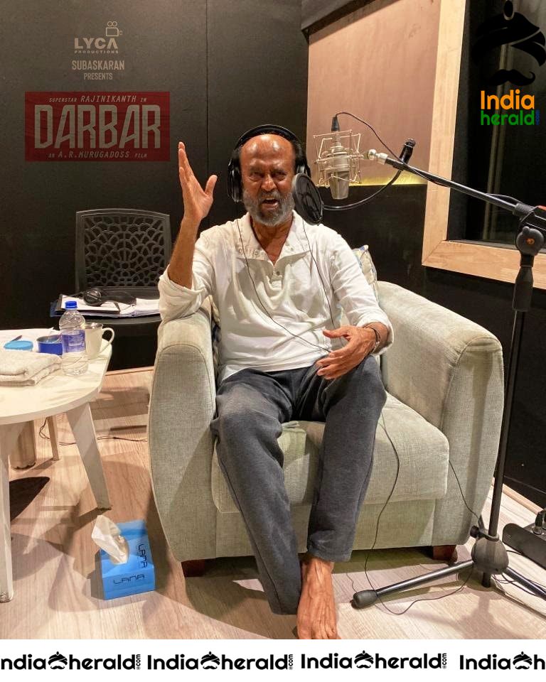 Rajinikanth begins Dubbing for Darbar