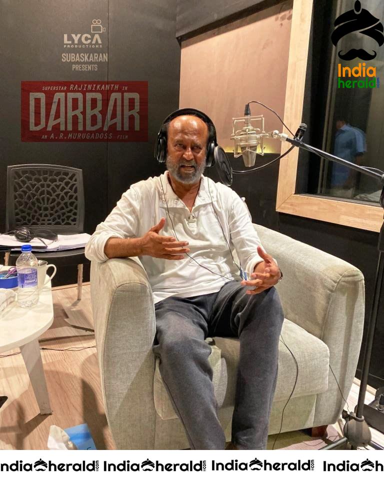 Rajinikanth begins Dubbing for Darbar