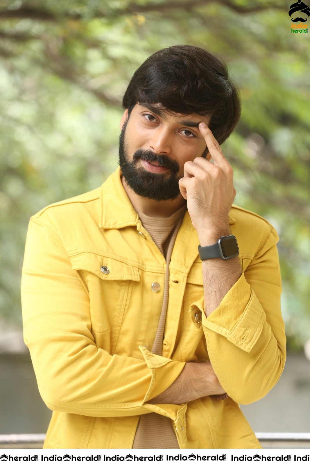 Ramachakani Sita Movie Hero Indra Interview Set 2