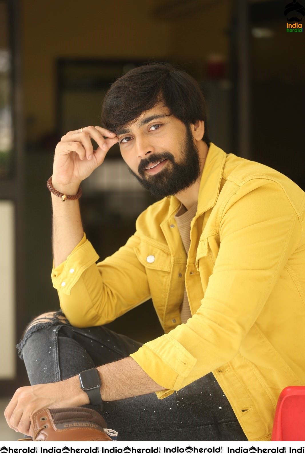 Ramachakani Sita Movie Hero Indra Interview Set 3