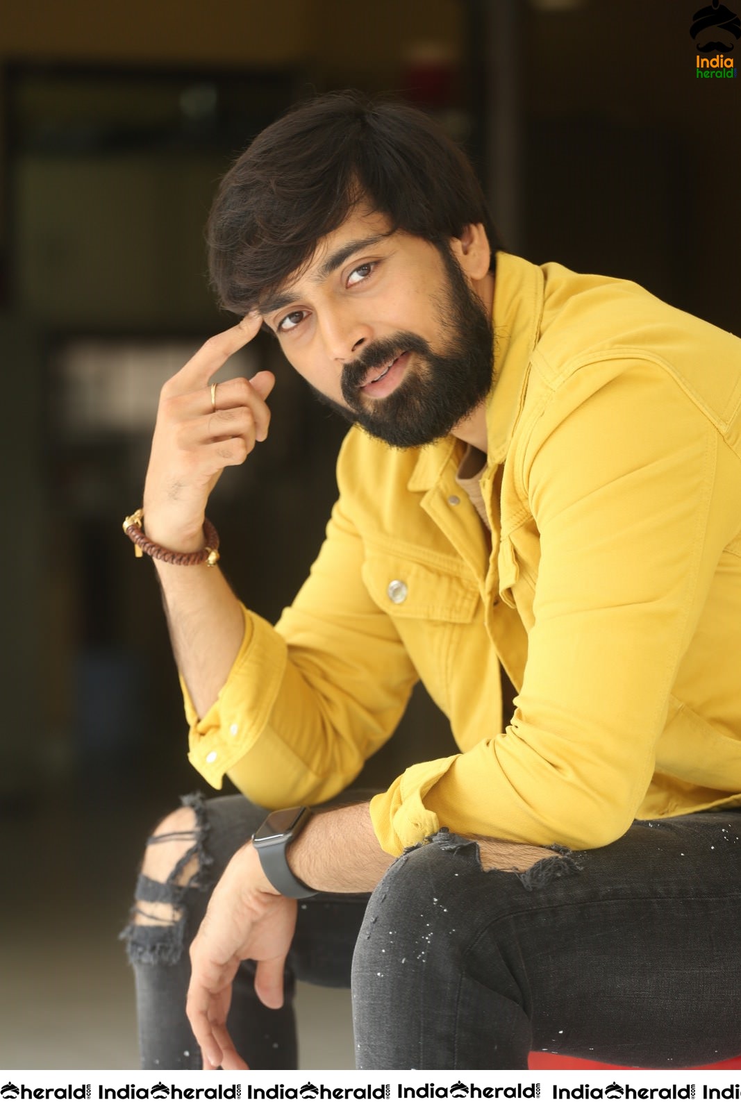 Ramachakani Sita Movie Hero Indra Interview Set 3
