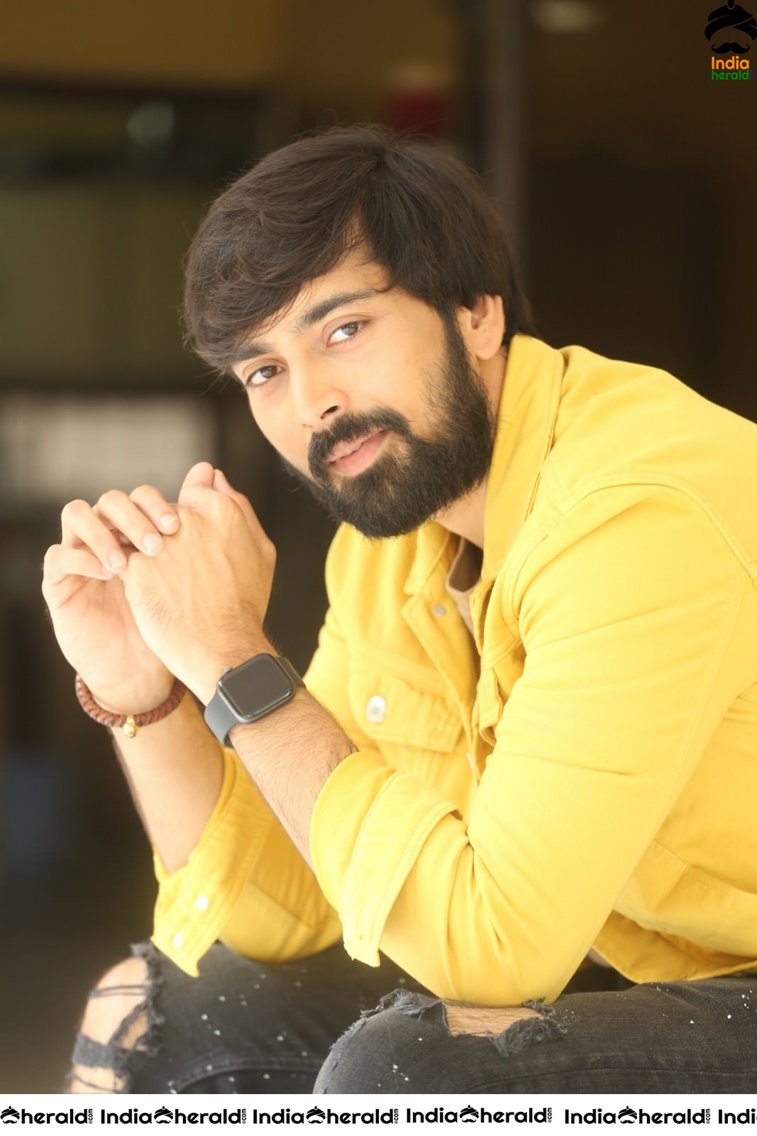 Ramachakani Sita Movie Hero Indra Interview Set 3