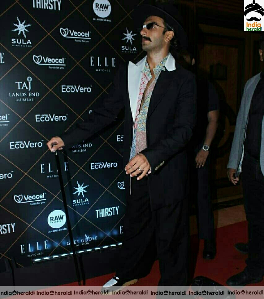 Ranveer Singh At Elle Beauty Awards 2019