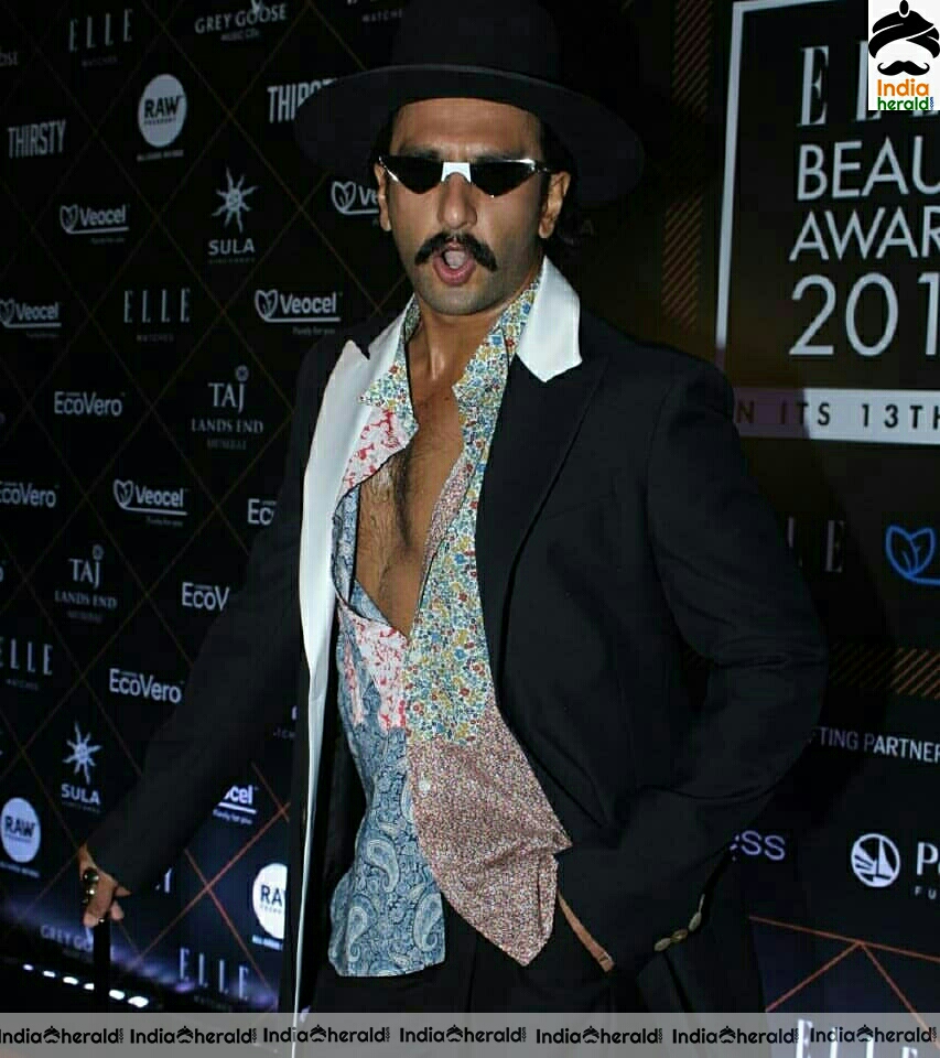 Ranveer Singh At Elle Beauty Awards 2019