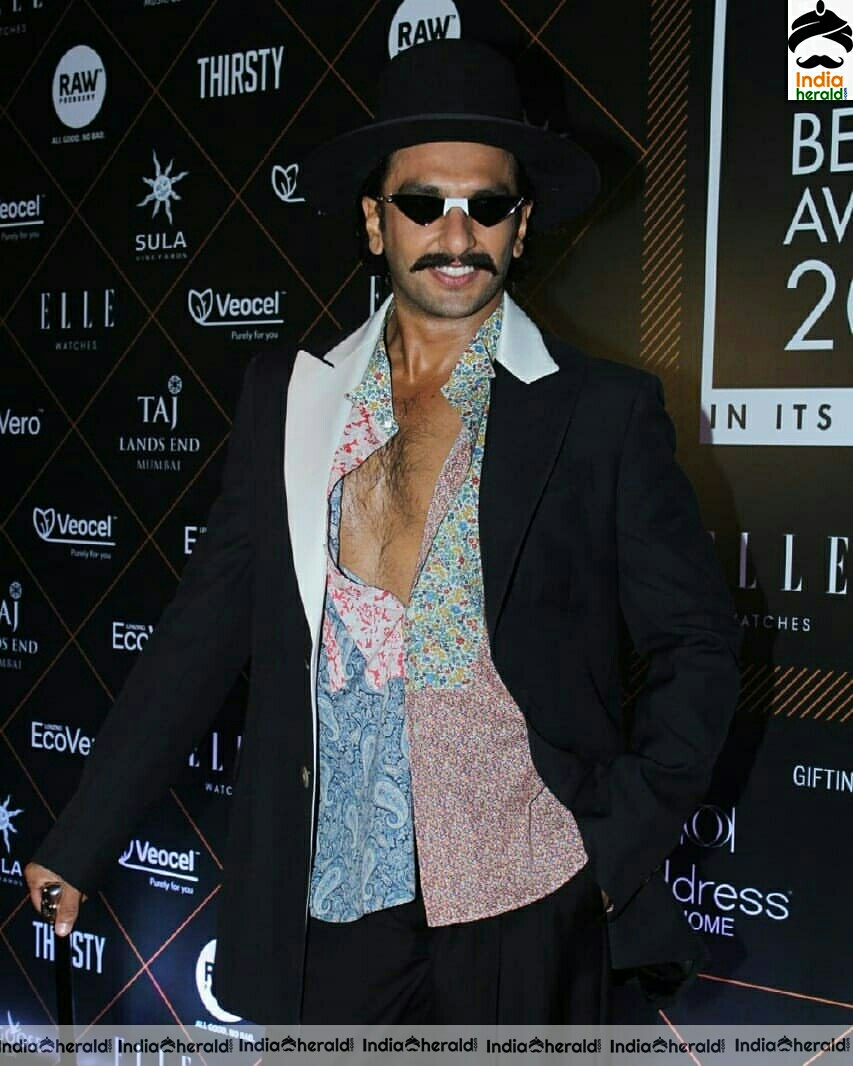 Ranveer Singh At Elle Beauty Awards 2019