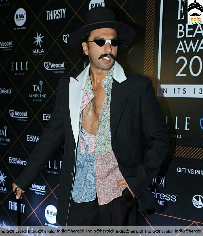 Ranveer Singh At Elle Beauty Awards 2019