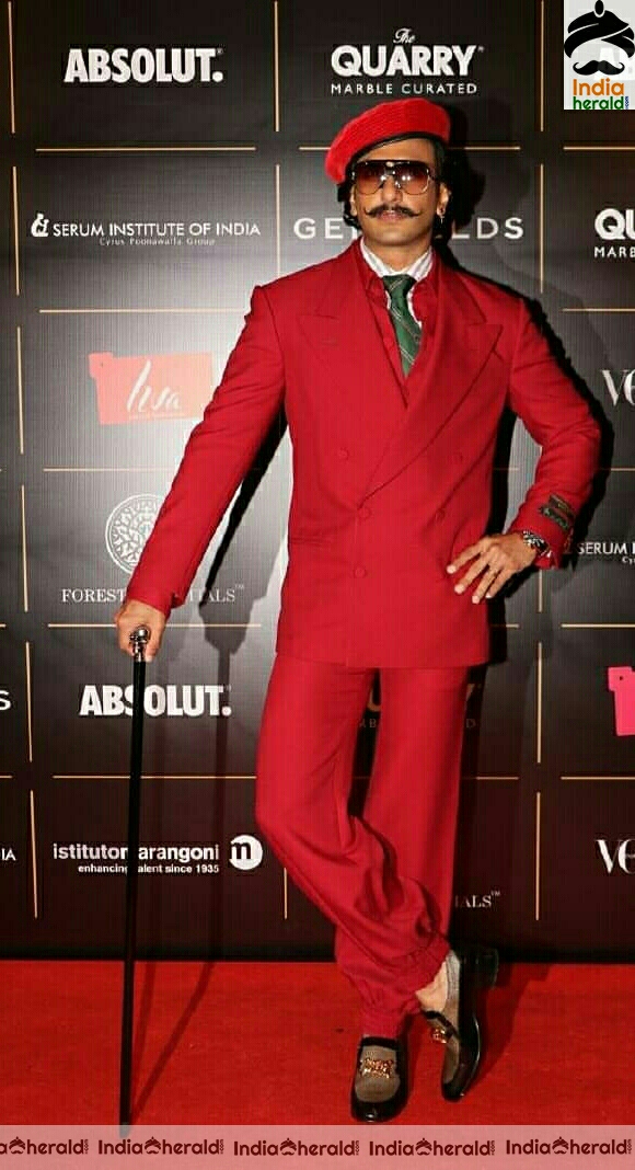 Ranveer Singh At Vogue Women Of The Year Awards 2019